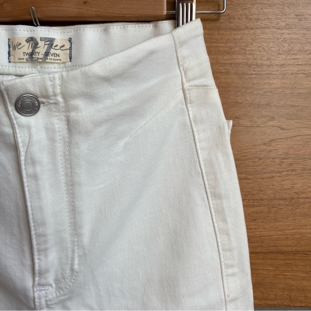 We The Free White  Pants, Size 27 - Picture 9 of 9